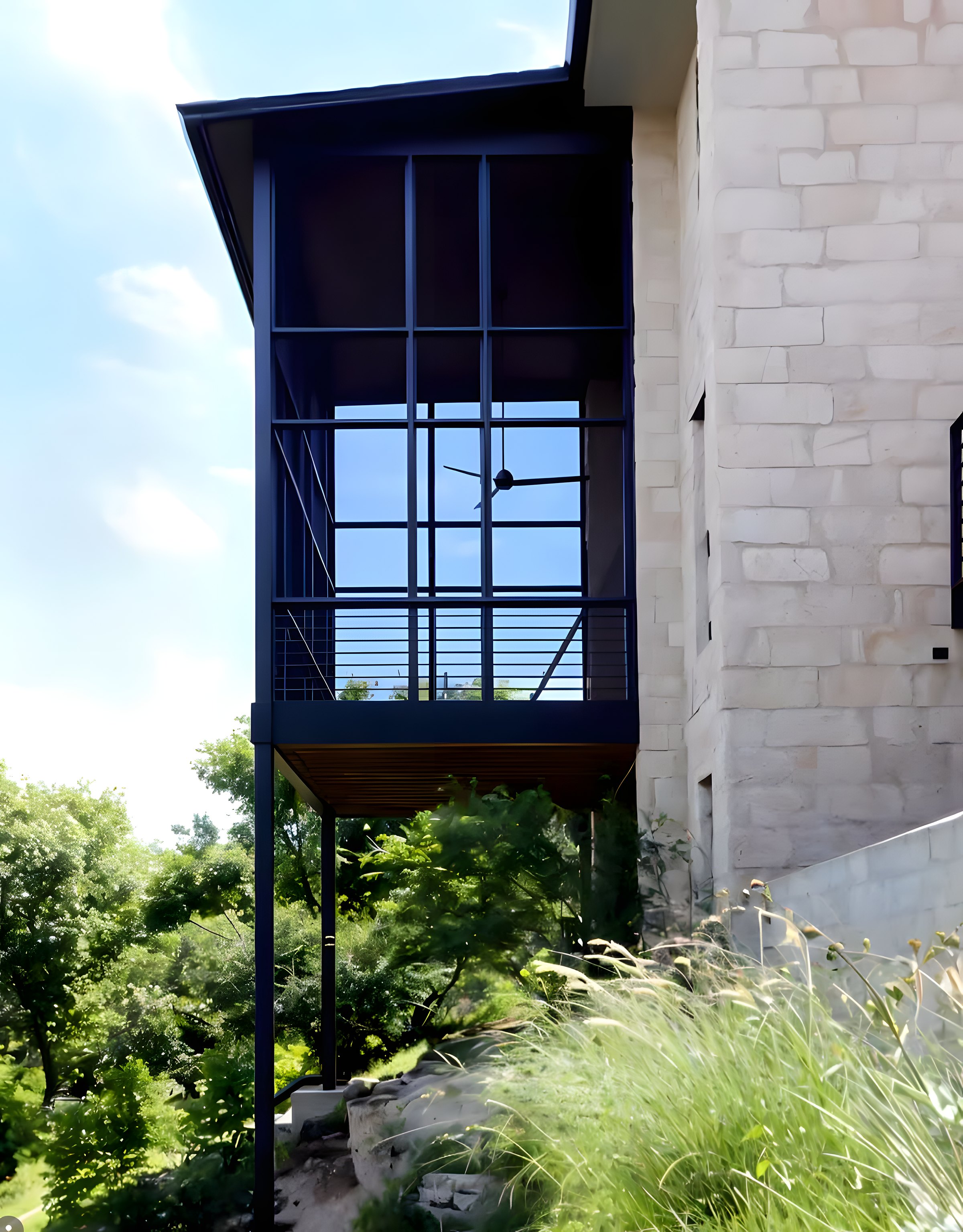Bright timber pavilion with a soaring wood roof